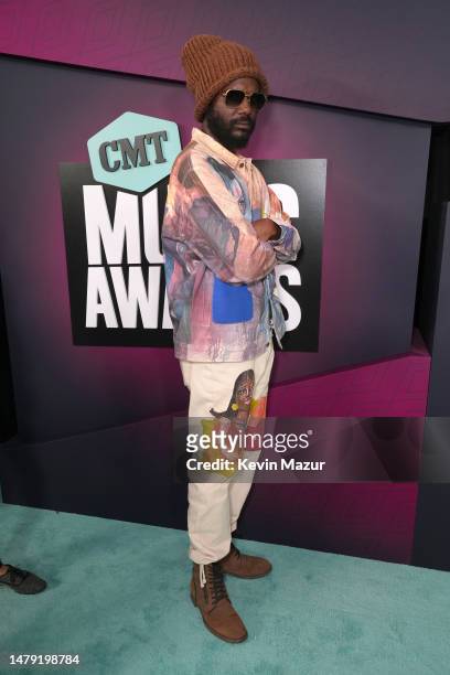 Gary Clark Jr. Attends the 2023 CMT Music Awards at Moody Center on April 02, 2023 in Austin, Texas.
