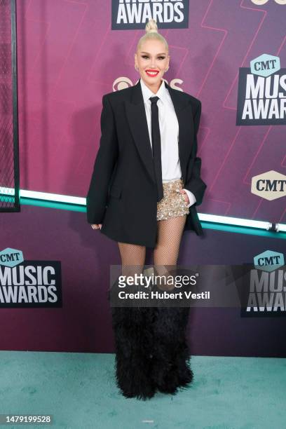 Gwen Stefani attends the 2023 CMT Music Awards at Moody Center on April 02, 2023 in Austin, Texas.
