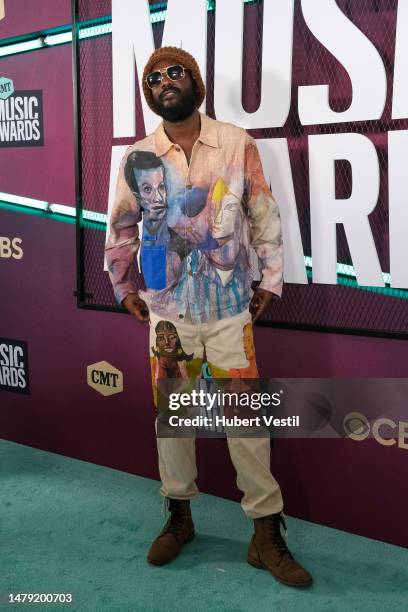 Gary Clark Jr. Attends the 2023 CMT Music Awards at Moody Center on April 02, 2023 in Austin, Texas.