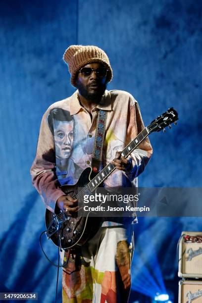 Gary Clark Jr. Performs onstage during the 2023 CMT Music Awards at Moody Center on April 02, 2023 in Austin, Texas.