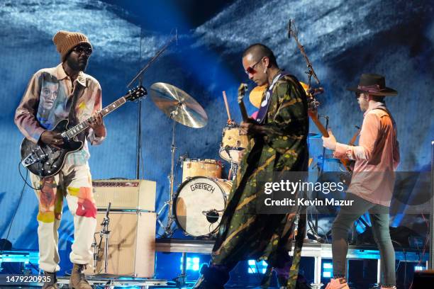 Gary Clark Jr. Performs onstage during the 2023 CMT Music Awards at Moody Center on April 02, 2023 in Austin, Texas.