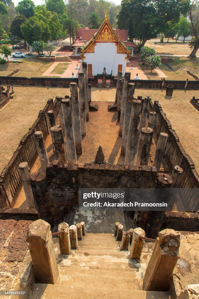 Wat Phra Si Rattana Mahathat Ratchaworawihan Of Sri Satchanalai