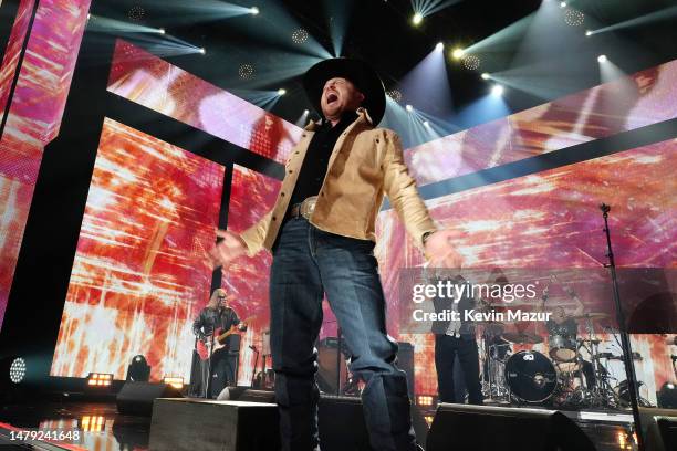 Cody Johnson performs onstage during the 2023 CMT Music Awards at Moody Center on April 02, 2023 in Austin, Texas.