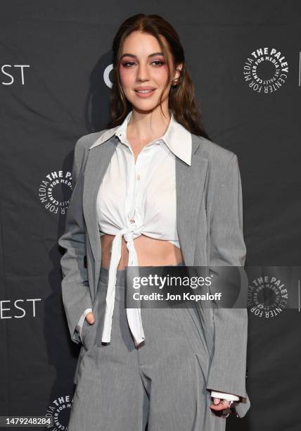 Adelaide Kane attends PaleyFest LA 2023 - "Grey's Anatomy" at Dolby Theatre on April 02, 2023 in Hollywood, California.
