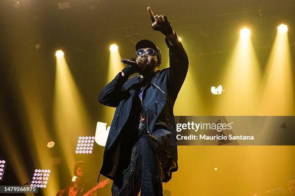 Ybb Rapper Rapper RZA of Wu-Tang Clan performs live on stage at Espaco Unimed on ...