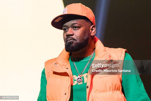Ghostface Killah of Wu-Tang Clan performs live on stage at Espaco Unimed on April 2, 2023 in Sao Paulo, Brazil.
