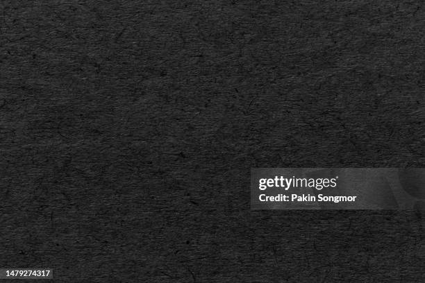 black paper sheet texture cardboard background. - black craft paper stock pictures, royalty-free photos & images
