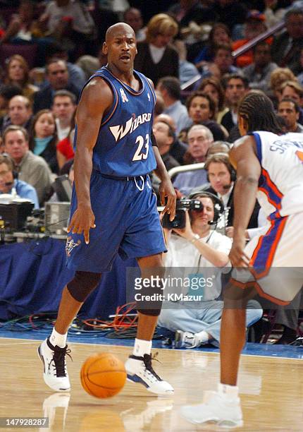 The Washington Wizards Michael Jordan & The New York Knicks Latrell Sprewell