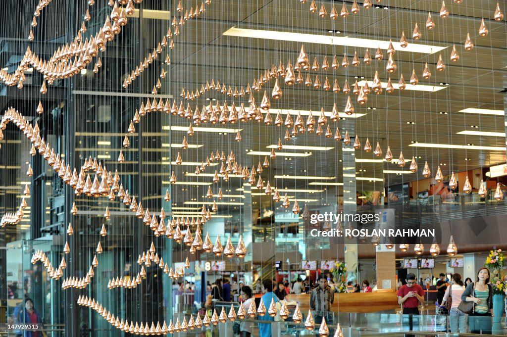 SINGAPORE-ART-KINETIC RAIN