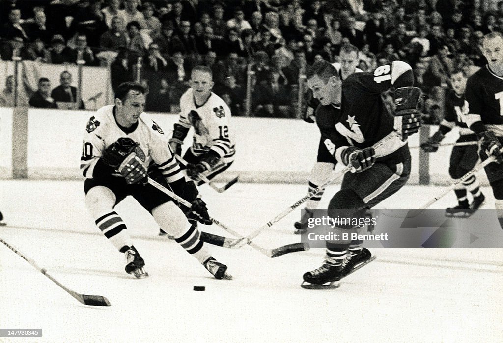 Chicago Blackhawks v Minnesota North Stars