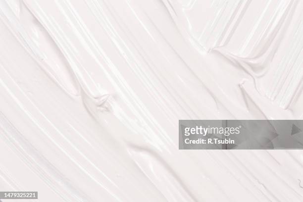 hand made oil paint brush stroke splash over the white paper as a design element of a backdrop - border texture stock pictures, royalty-free photos & images
