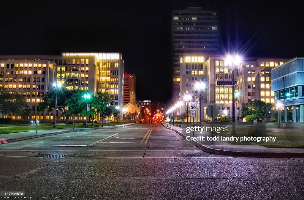 Deserted Baton Rouge