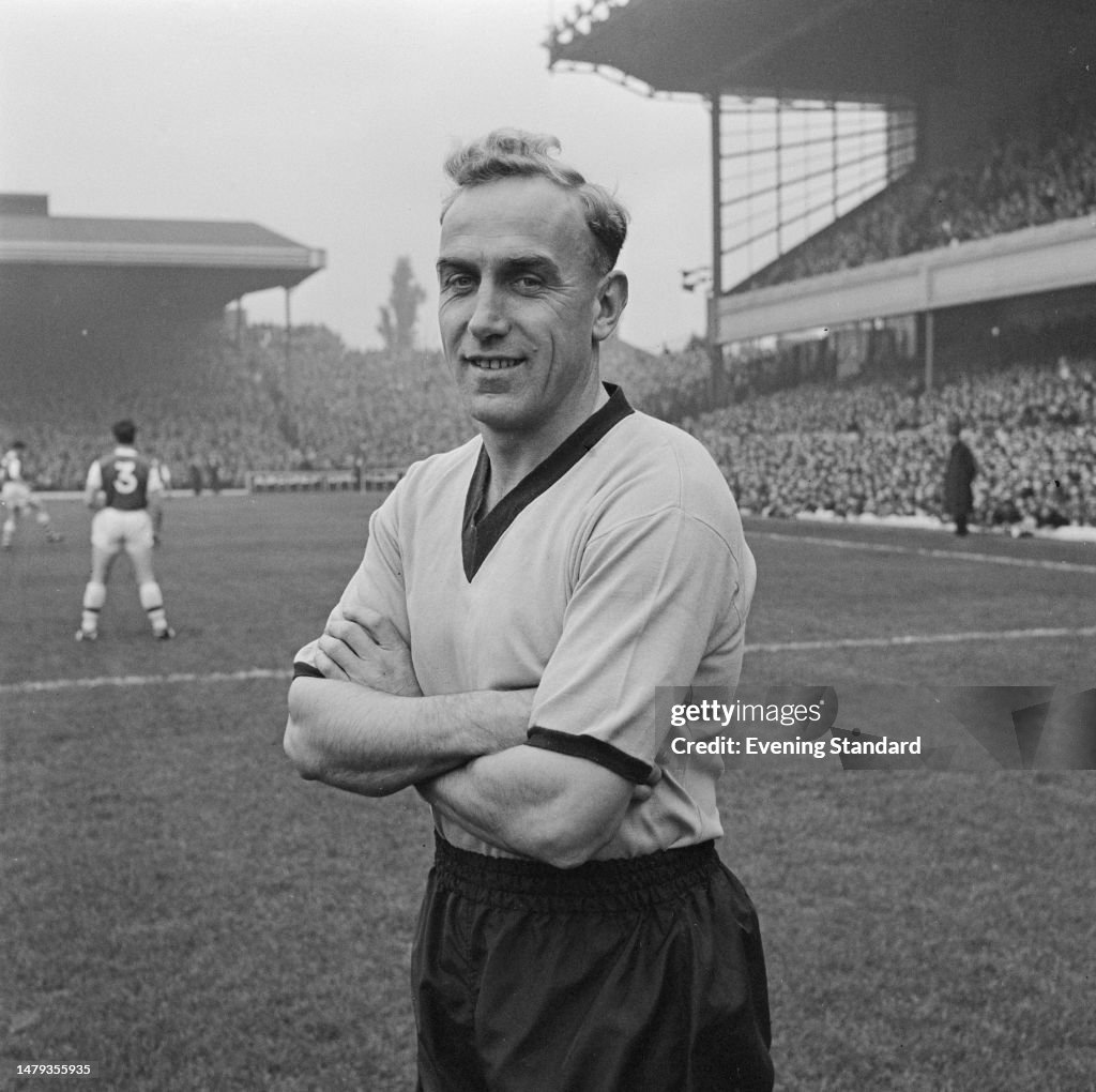Wolves FC's Billy Wright, 1958