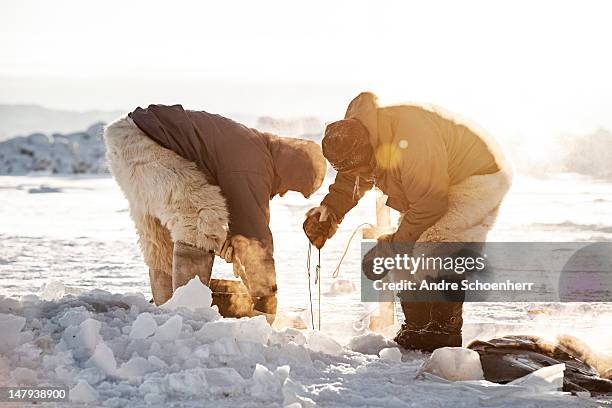 fisherman - ilulissat stock pictures, royalty-free photos & images