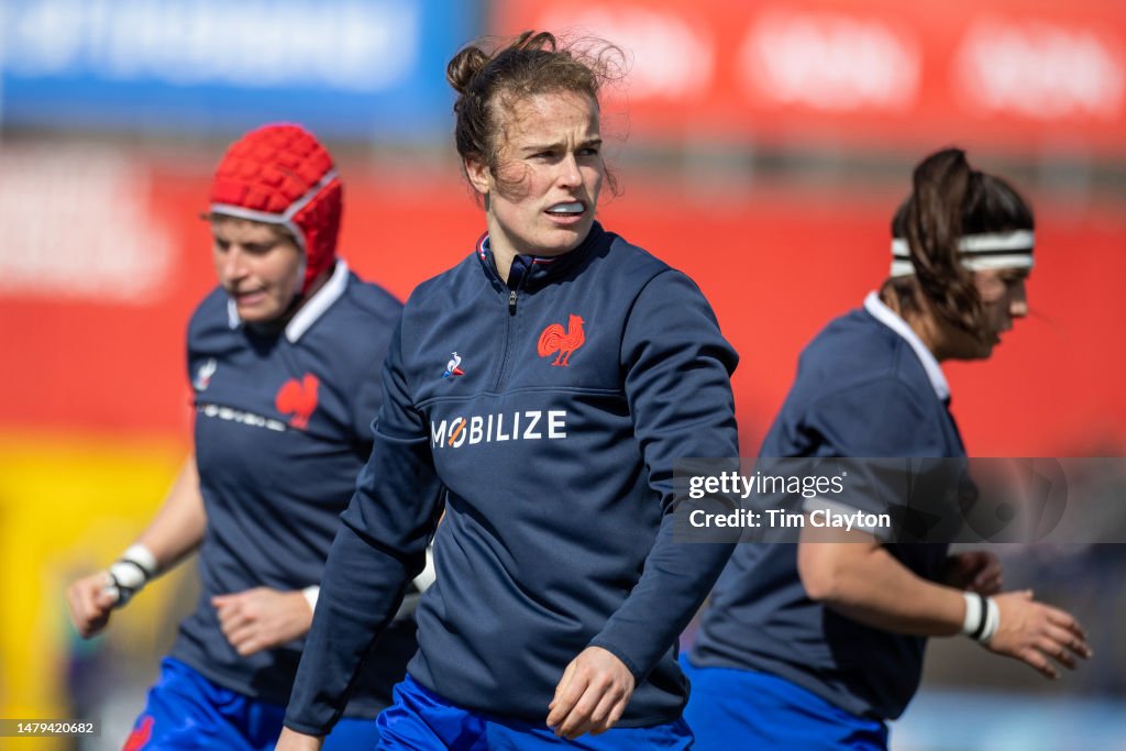 Ireland V France. Womens Six Nations Rugby.