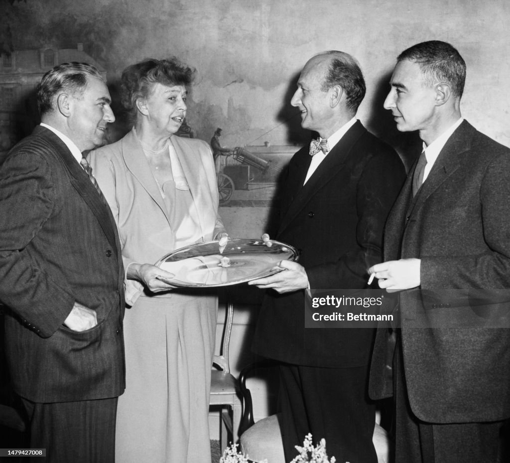 Eleanor Roosevelt With TV Show Guests
