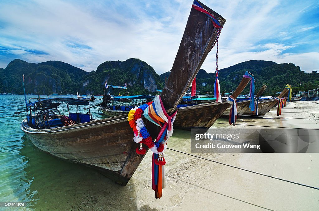 Longtail boats