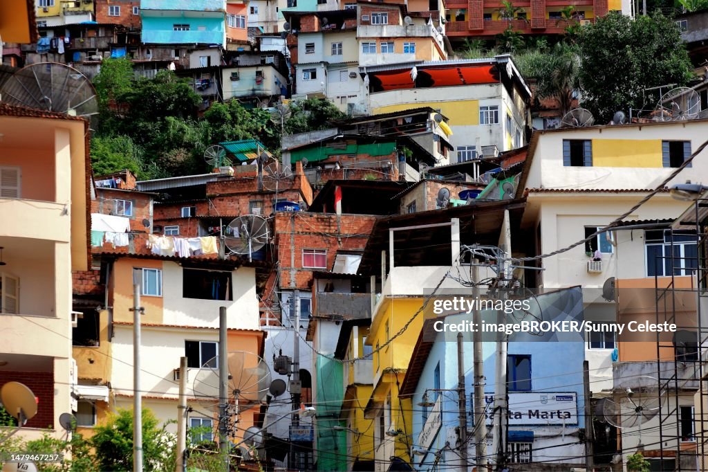 Favela Santa Marta, Rio de Janeiro, Brazil