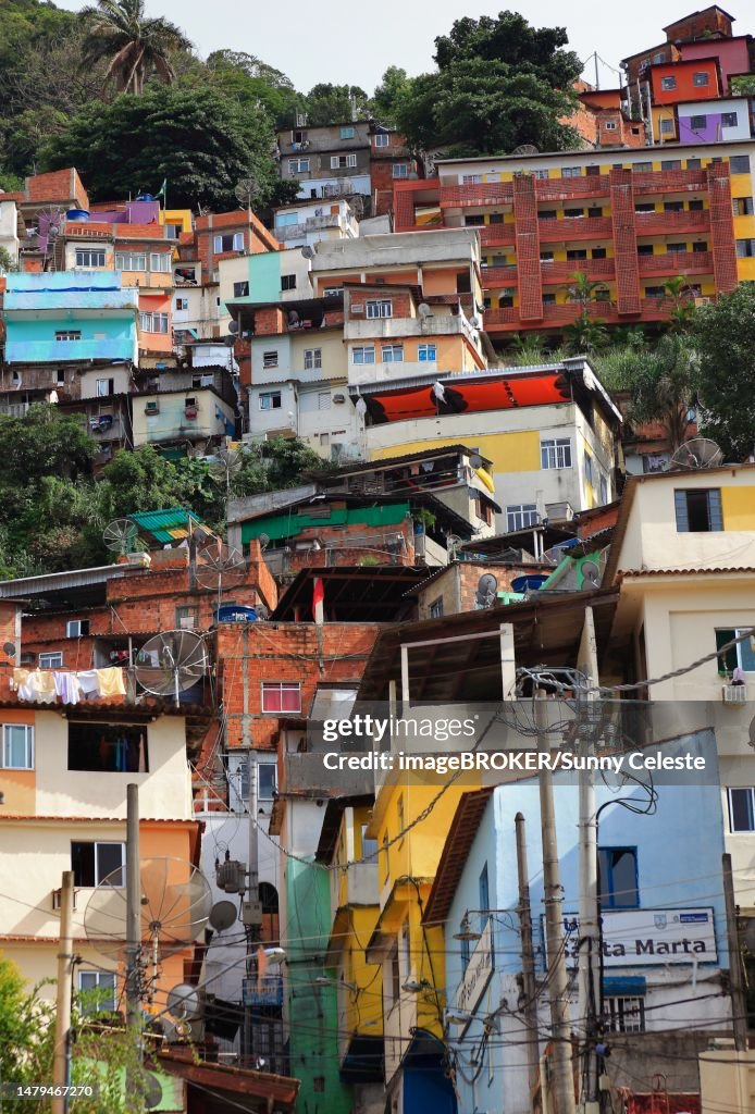 Favela Santa Marta, Rio de Janeiro, Brazil