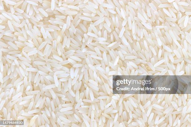 full frame shot of rice,romania - basmati rice stock-fotos und bilder