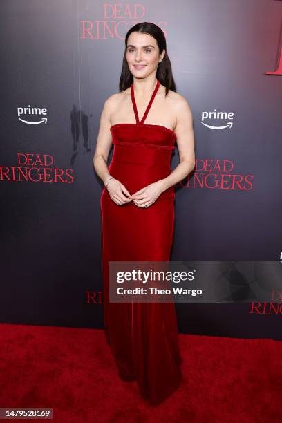 Rachel Weisz attends the world premiere of Prime Video's "Dead Ringers" at Metrograph on April 03, 2023 in New York City.