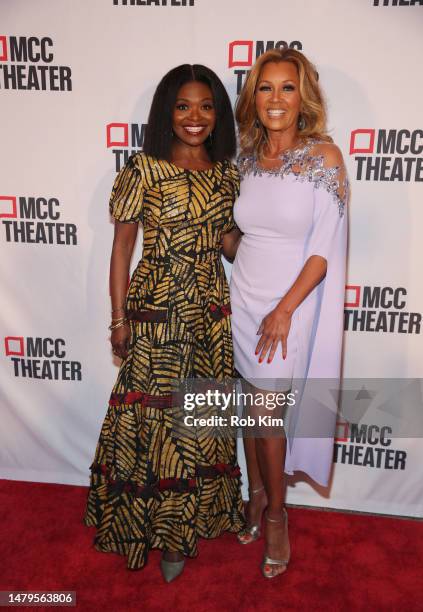 LaChanze and Vanessa Williams attend Miscast23 at Hammerstein Ballroom on April 03, 2023 in New York City.