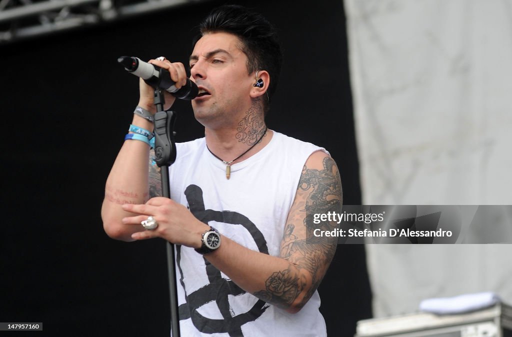 Lostprophets Perform At The 2012 Heineken Jammin Festival