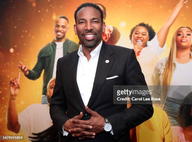 Mayor Andre Dickens attends the "Praise This" World Premiere at Rialto Center for the Arts at Georgia State University on April 03, 2023 in Atlanta,...