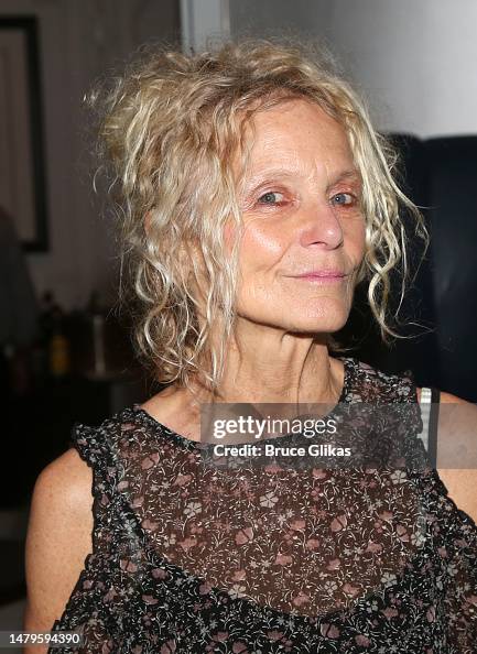 Cyndi Coyne poses at a photo call for the new broadway play