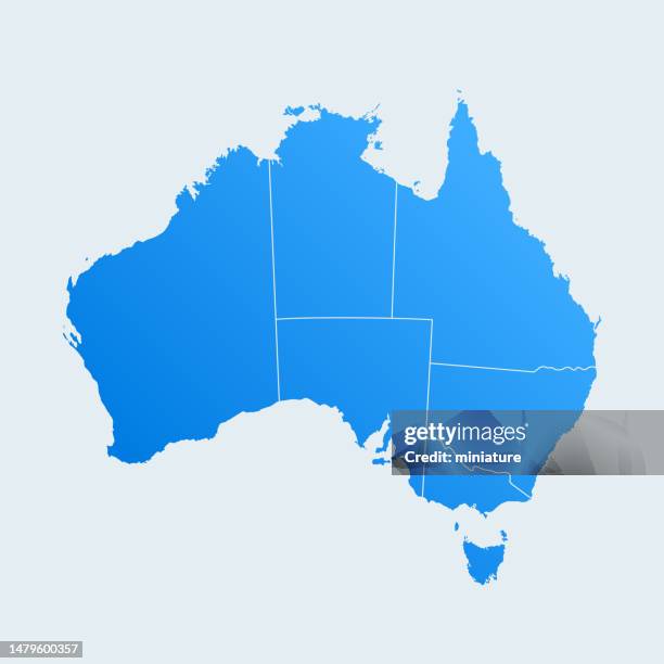 australia map - 澳洲 幅插畫檔、美工圖案、卡通及圖標