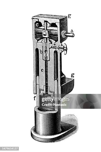 hydraulic winch - hydraulics stock illustrations