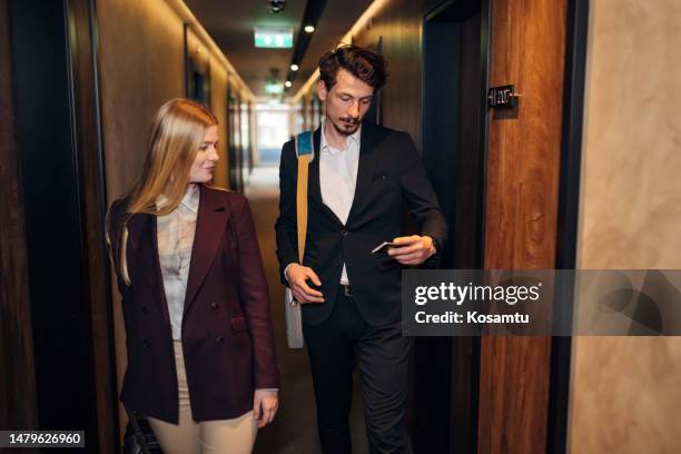 65 Couple Walking Down Hallway Stock Photos, High-Res Pictures, and ...