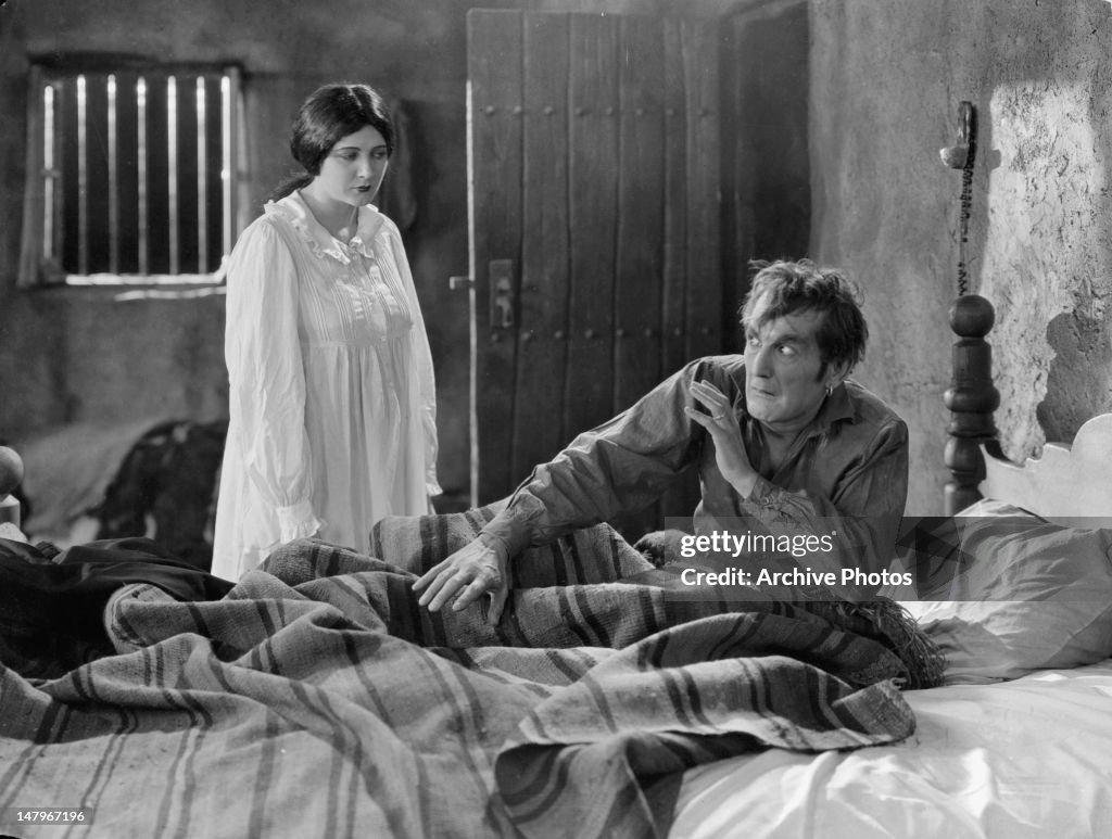 Barbara La Marr And William V Mong In 'Thy Name Is Woman'