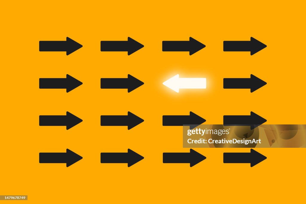 Sich von der Masse abheben, anders denken, Individualität und Führungskonzept mit White Arrow geht in eine andere Richtung als die Black Arrows