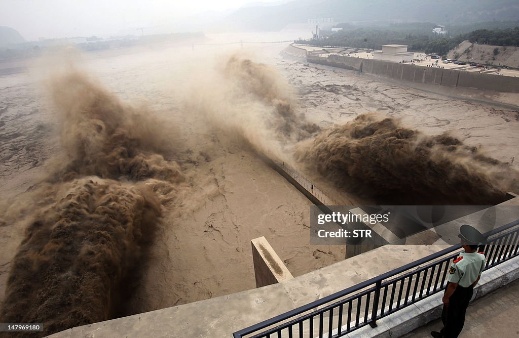 CHINA-WEATHER-FLOODS