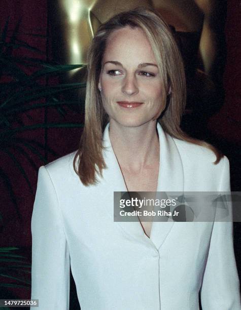 Helen Hunt arrives at the Annual Academy Awards Nominees Luncheon, March 9, 1998 in Beverly Hills, California.