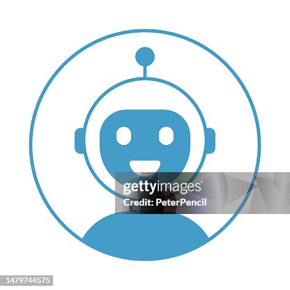 Robot Artificial Intelligence Avatar Icon. Profile Diverse Bot Face for Chatbot and Social Network. Character. Vector Stock Illustration Robot Artificial Intelligence Avatar Icon. Profile Diverse Bot Face for Chatbot and Social Network. Character. Vector Stock Illustration