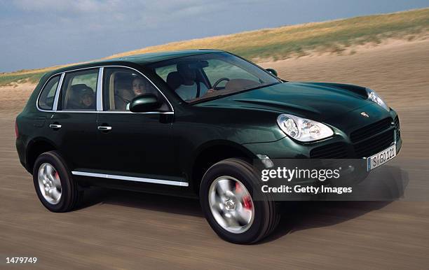 Porsche Cayenne Turbo is shown in this undated file photo. Porsche announced a 71 percent rise in net profit October 11 thanks to increased demand...