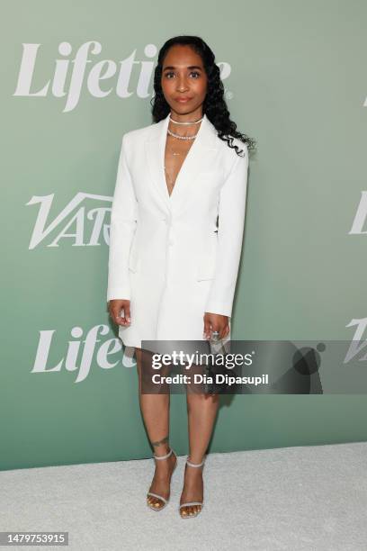 Chilli attends Variety's 2023 Power of Women event at The Grill on April 04, 2023 in New York City.