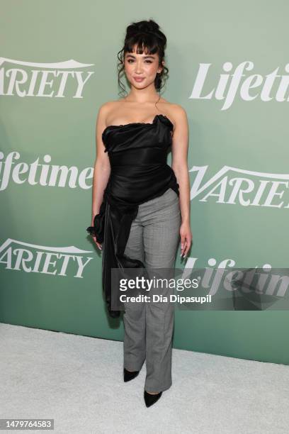 Rowan Blanchard attends Variety's 2023 Power of Women event at The Grill on April 04, 2023 in New York City.