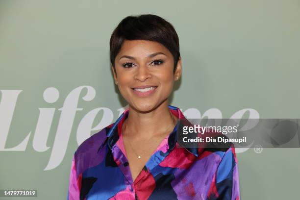 Jericka Duncan attends Variety's 2023 Power of Women event at The Grill on April 04, 2023 in New York City.