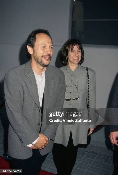 Billy Crystal and wife - Producer Janice Crystal during "Sleepers" Los Angeles Premiere at Mann's Bruin Theater in Westwood, California, United...