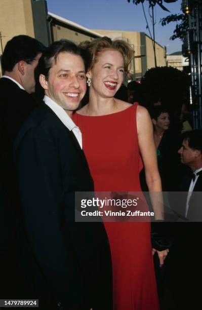 Jon Cryer and Sarah Trigger during 22nd Annual People's Choice Awards at Universal Studios in Universal City, California, United States, 10th March...