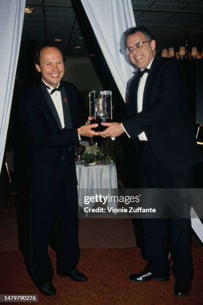 Billy Crystal Receives Weizmann Award at Century Plaza Hotel in Century City, California, United States, 13th January 1993.