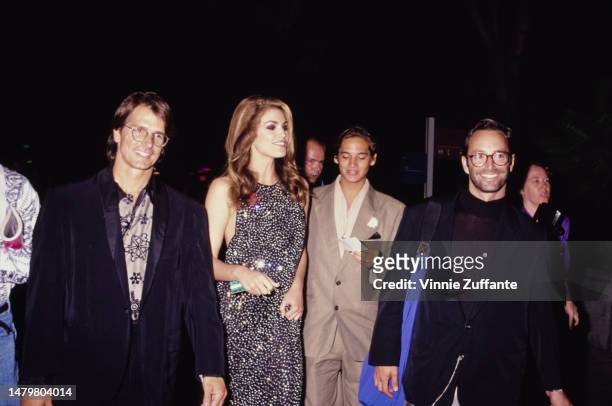 Cindy Crawford attends the 8th Annual MTV Video Music Awards at Universal Amphitheatre in Universal City, California, United States, 5th September...
