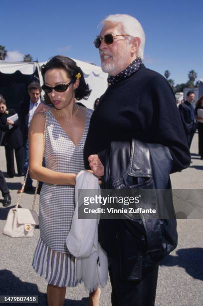 James Coburn during the 1999 IFP Independent Spirit Awards at Santa Monica Beach in Santa Monica, California, United States, 20th March 1999.