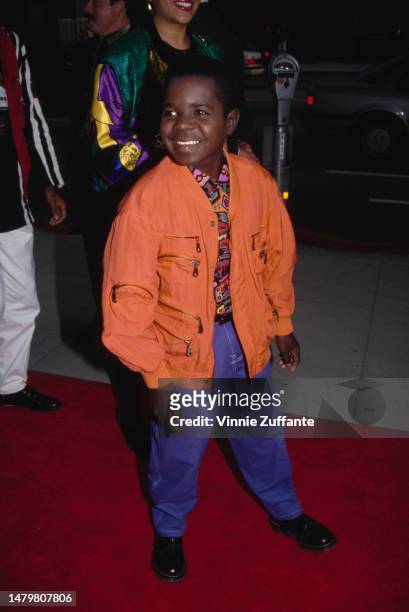 Gary Coleman during "Poetic Justice" premiere at Academy Theater in Beverly Hills, California, United States, 21st July 1993.