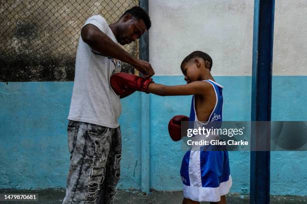 March 31st, 2023. At the Rafael Trejo Boxing Gym on March 31,2023 in Havana,Cuba.