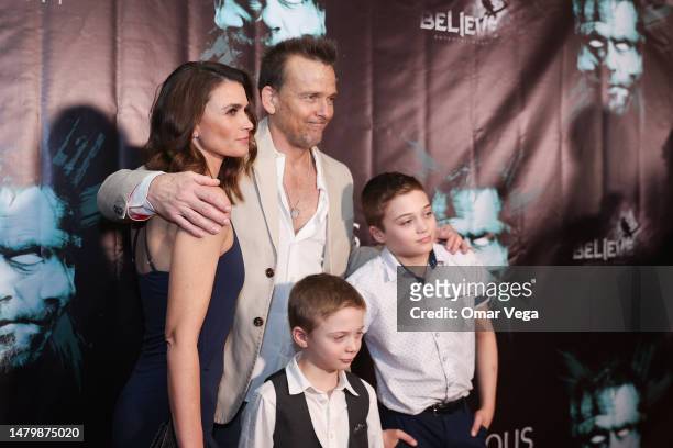 Sean Patrick Flanery and guests attend the "Nefarious" screening at Cinemark West Plano XD and ScreenX on April 4, 2023 in Plano, Texas.