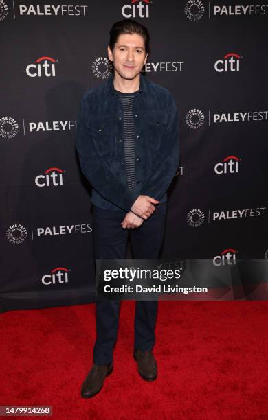 Michael Zegen attends PaleyFest LA 2023 - "The Marvelous Mrs. Maisel" at Dolby Theatre on April 04, 2023 in Hollywood, California.